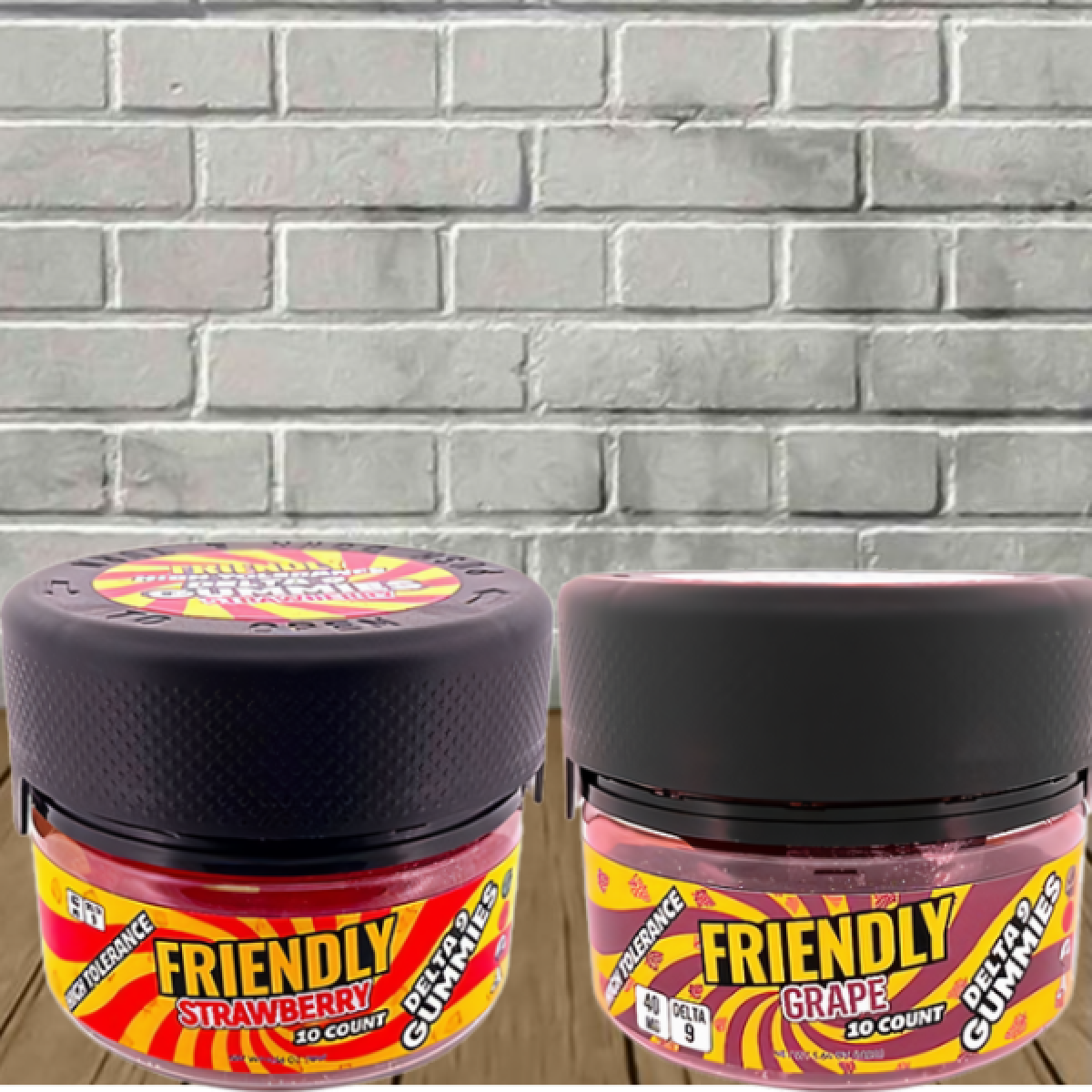 Friendly Hemp High Tolerance Delta 9 Gummies 40mg - Great CBD Shop