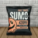 Half Bak'd Sumo Blend Gummies 2ct 420mg Mango Madness