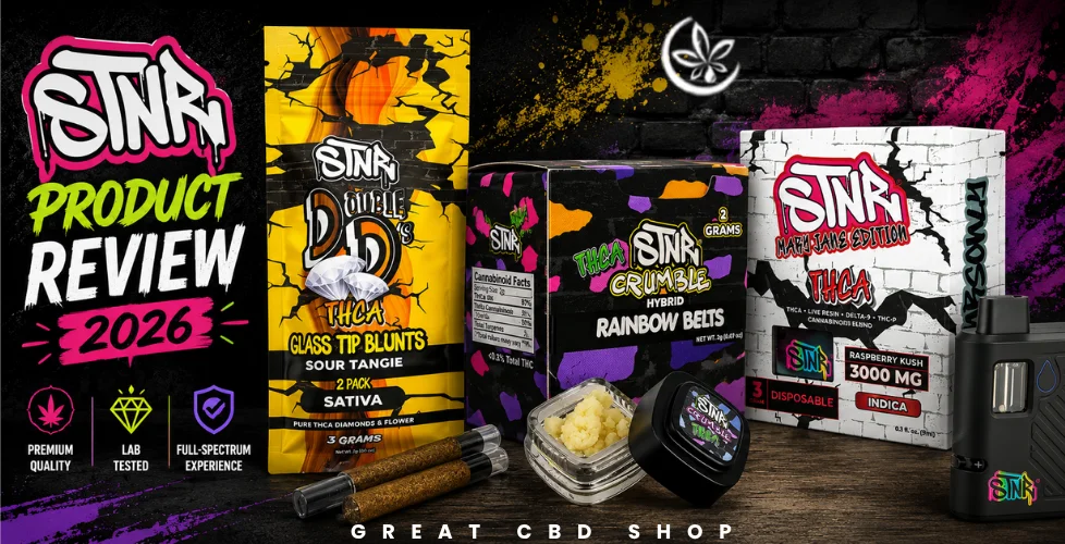 STNR Review 2026 THCA Dabs, Pre Rolls & Vapes