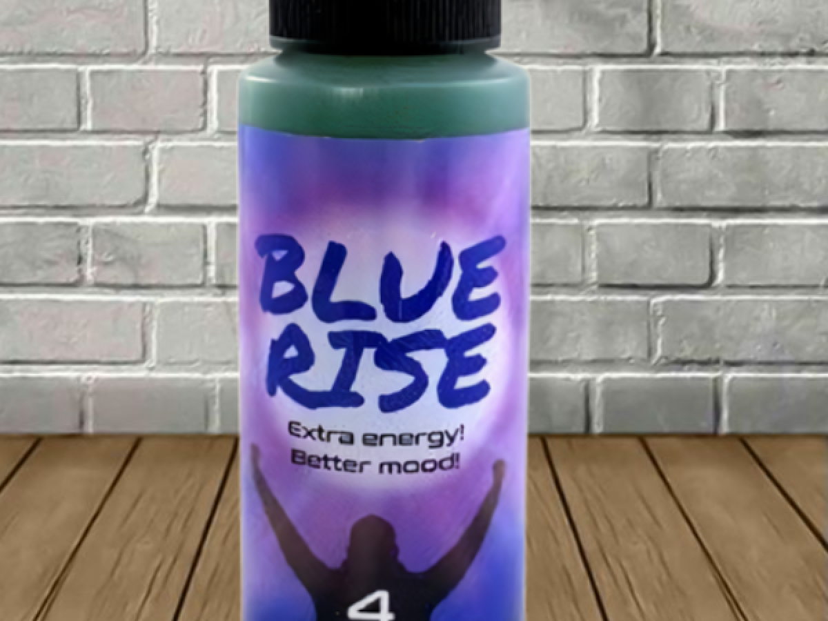 thumbnail image 2 of Blue Rise Extra Energy Drink 8oz – 16 Servings Of Liquid Endurance Fuel 2 of 4