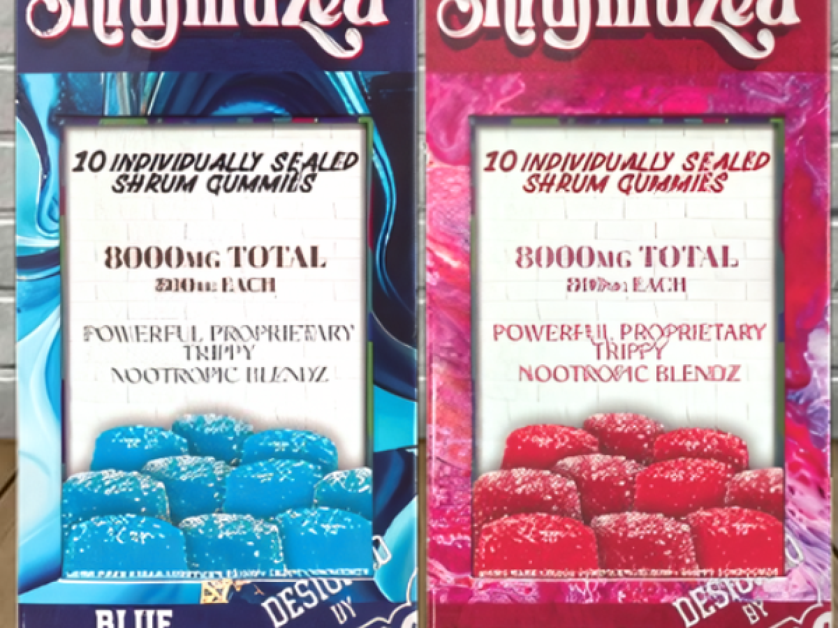 Shrumfuzed Trippy Nootropic Blendz Gummies 8000mg - Great CBD Shop