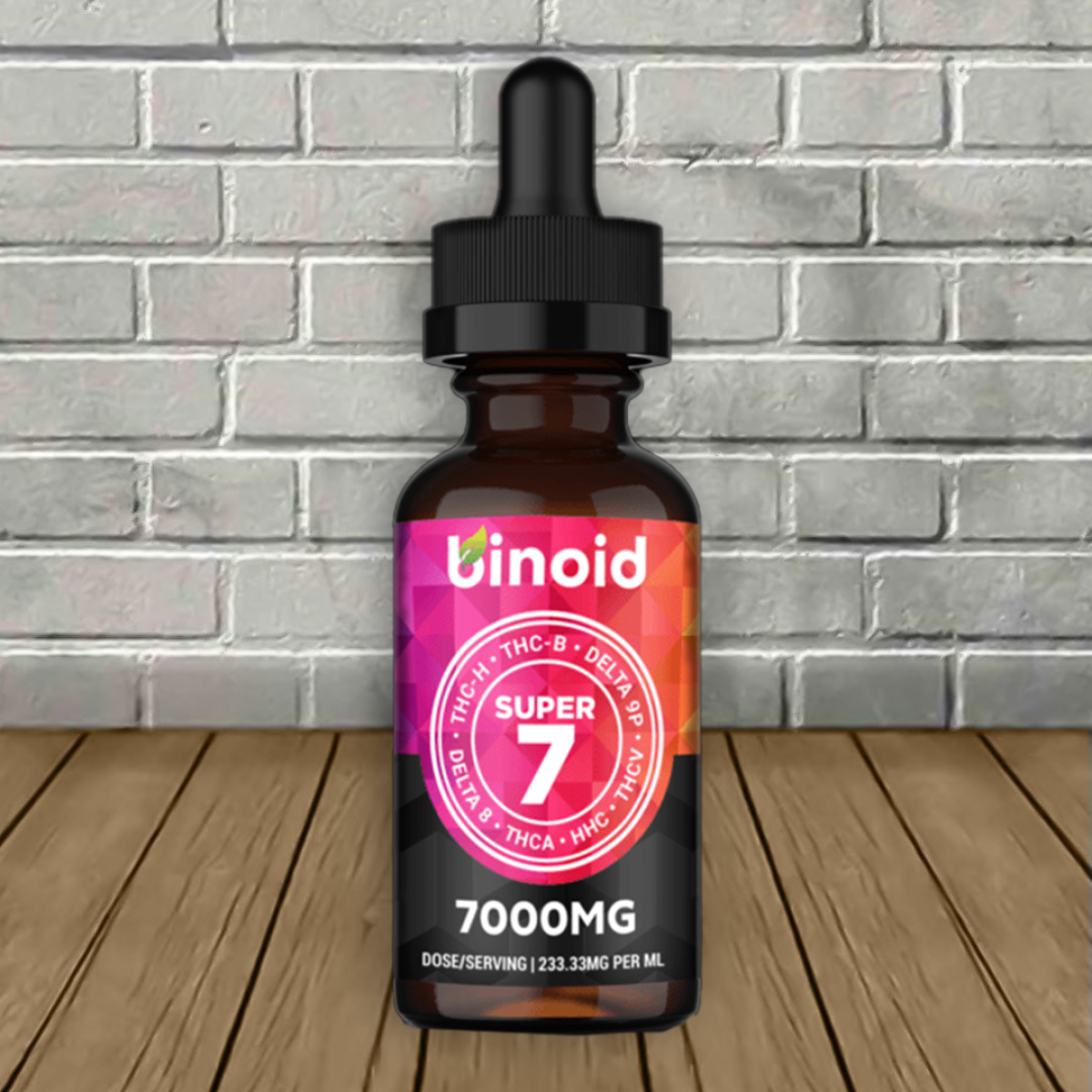 Binoid Super 7 Tincture 7000mg - DISCONTINUED - Great CBD Shop