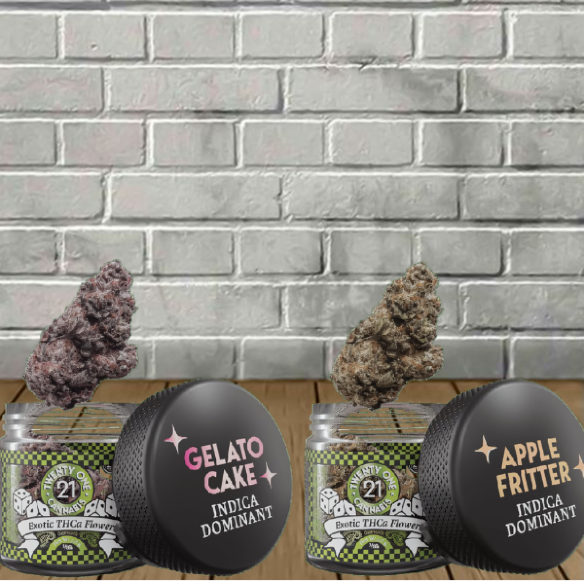 Twenty-One-Cannabis Exotic THCa Flower 3.5g - Great CBD Shop
