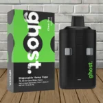Ghost All-In-One Slide Piece THCa Blend Disposable 7g-Chem Dog -- Hybrid -- DISPOSABLE