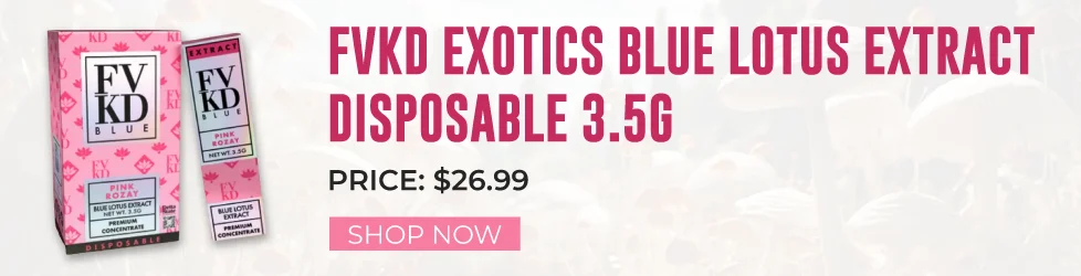 FVKD Exotics Blue Lotus Extract Disposable 3.5g
