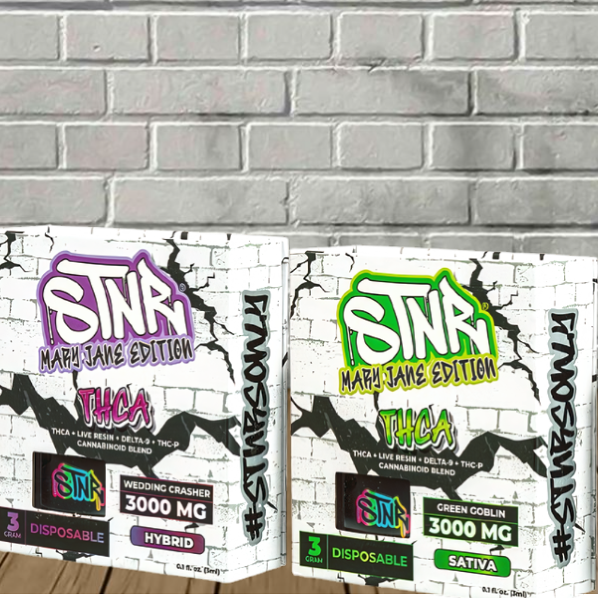 STNR Mary Jane Edition THCa Disposable 3g - Great CBD Shop