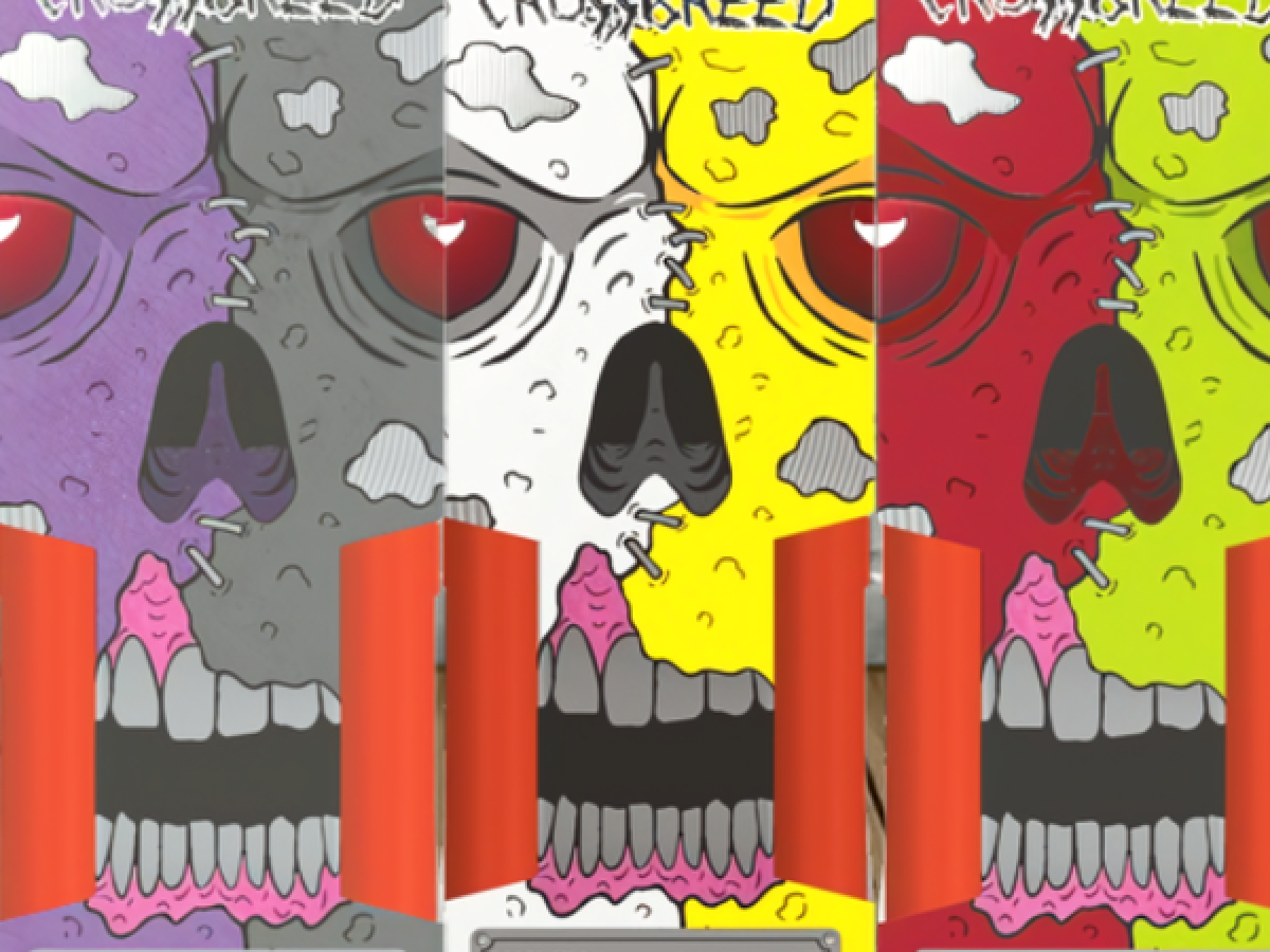 Zombi Crossbreed Juggernaut Live Resin THCa Duo Disposable 7g