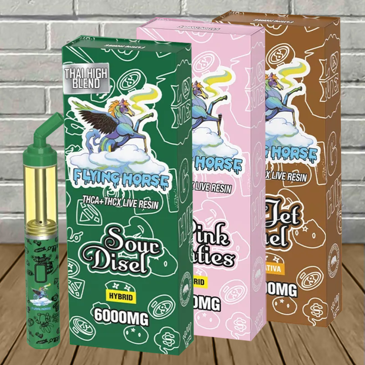flying horse cigarettes Flying Horse Live Resin Thai High Blend 6g - DISCONTINUED
