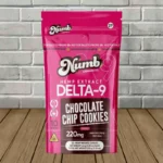 Numb Cannabis Co D9 THCp Chocolate Chip Cookies 220mg