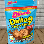 Numb Cannabis Co Delta 9 + THCP Chocolate Chip Cookies 200mg