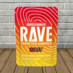 Rave Kratom Targeted Kratom Extract Gummies BOOST 250mg - BOOST -- 10ct Pack