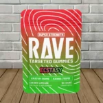 Rave Kratom Targeted Kratom Extract Gummies ECSTACY 250mg - ECSTACY -- 10ct Pack