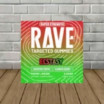 Rave Kratom Targeted Kratom Extract Gummies ECSTACY 250mg - ECSTACY -- 2ct Pack