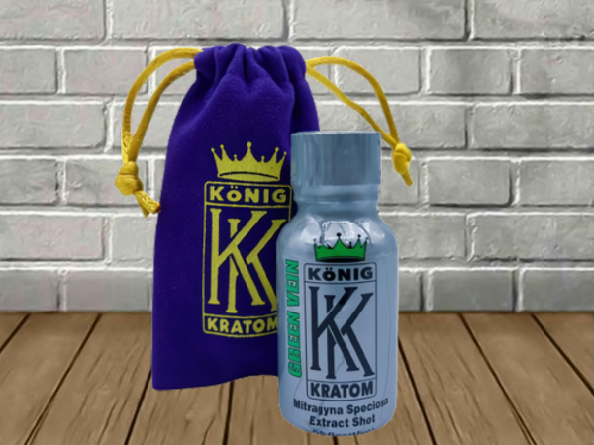 Konig Kratom Extra Strength Liquid Extract 15ml-Green Vein - Great