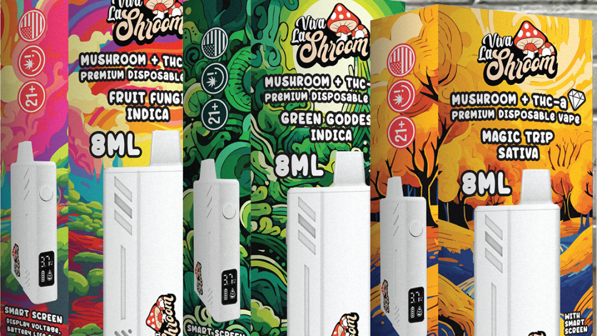 Viva La Shroom Mushroom + THCa Liquid Diamonds Disposable 8ml - Great CBD  Shop