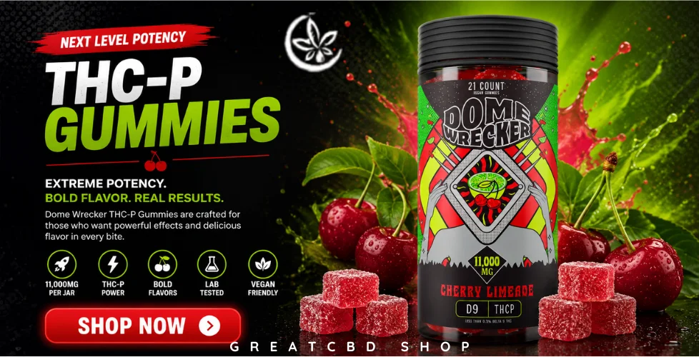 Domewrecker D9 THCp Gummies 11000mg