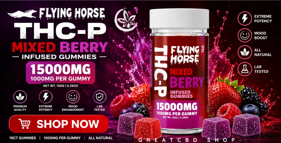 Flying Horse THCp Gummies 15000MG