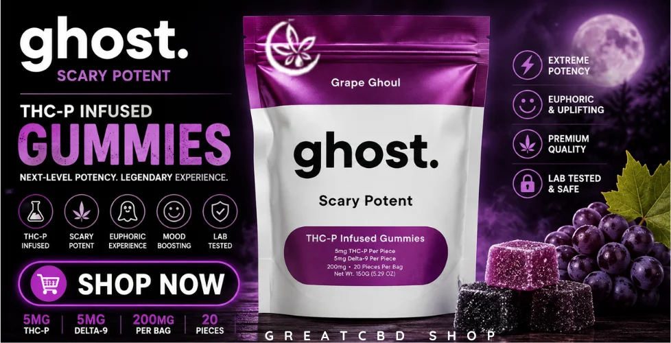 Ghost THCP + Delta 9 Reaper Gummies 200mg