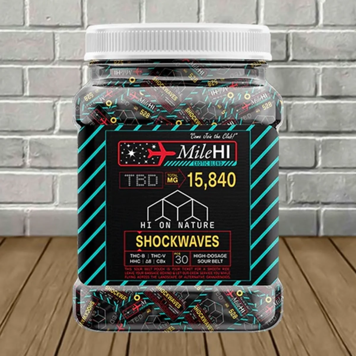 Hi On Nature Mile Hi Exotic Blend Single Shockwave 528mg - Great