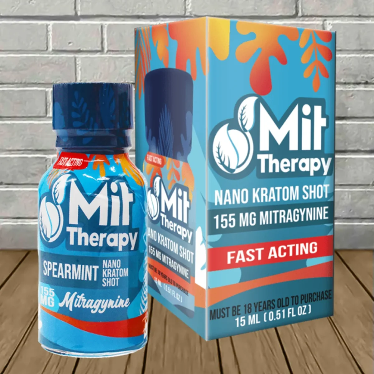 MIT Therapy Dave's Brew Nano Kratom Extract Shot 15ml - Great CBD Shop