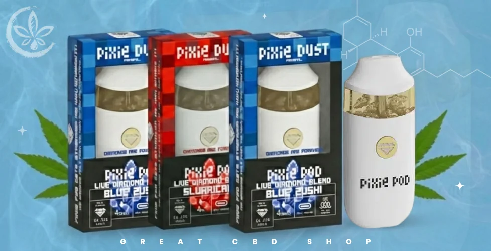 Pixie Dust Pixie Pod THCa Live Diamond Blend Disposable 4ml