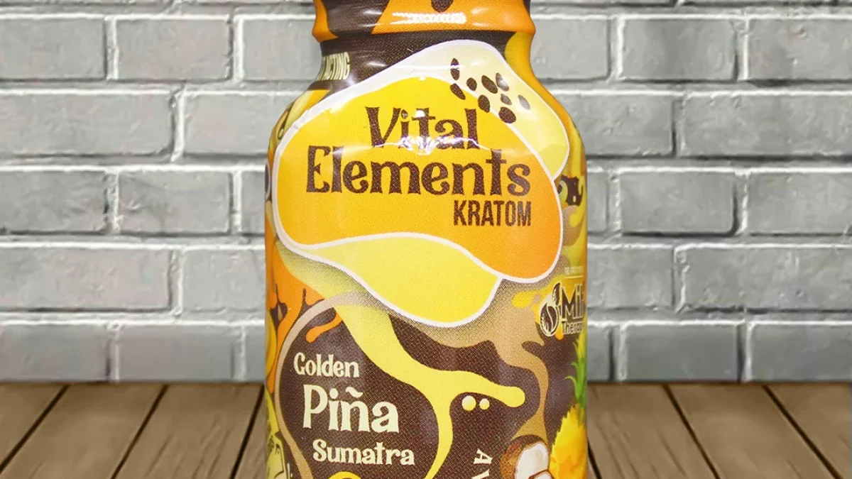 Vital Elements Golden Pina Sumatra Kratom Extract Shot 15ml