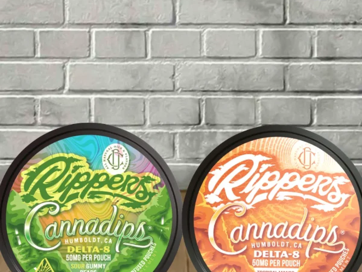 Cannadips Rippers Delta 8 Pouches 50mg - Great CBD Shop