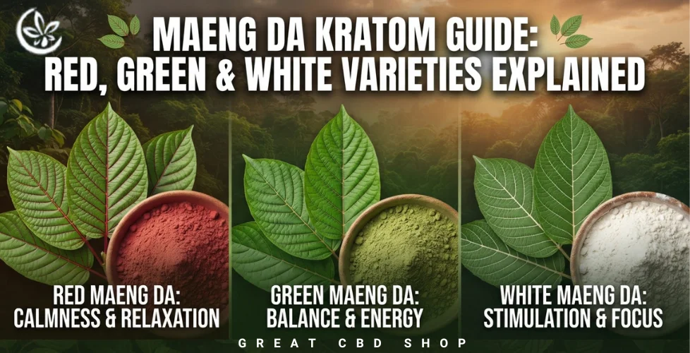 Maeng Da Kratom Guide Red, Green & White Varieties Explained