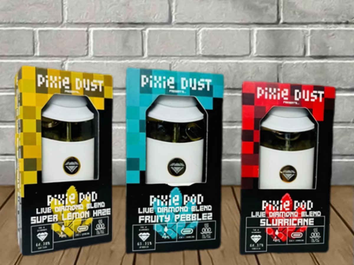 pax diamond pods PAX Pod: Purple Afghani Live Rosin with Diamonds Pod - 1g - PAX