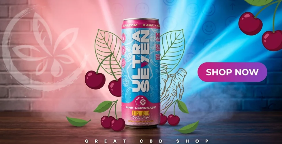 Ultra Seven Euphoric Soda MIT + Kava + Kanna 135mg