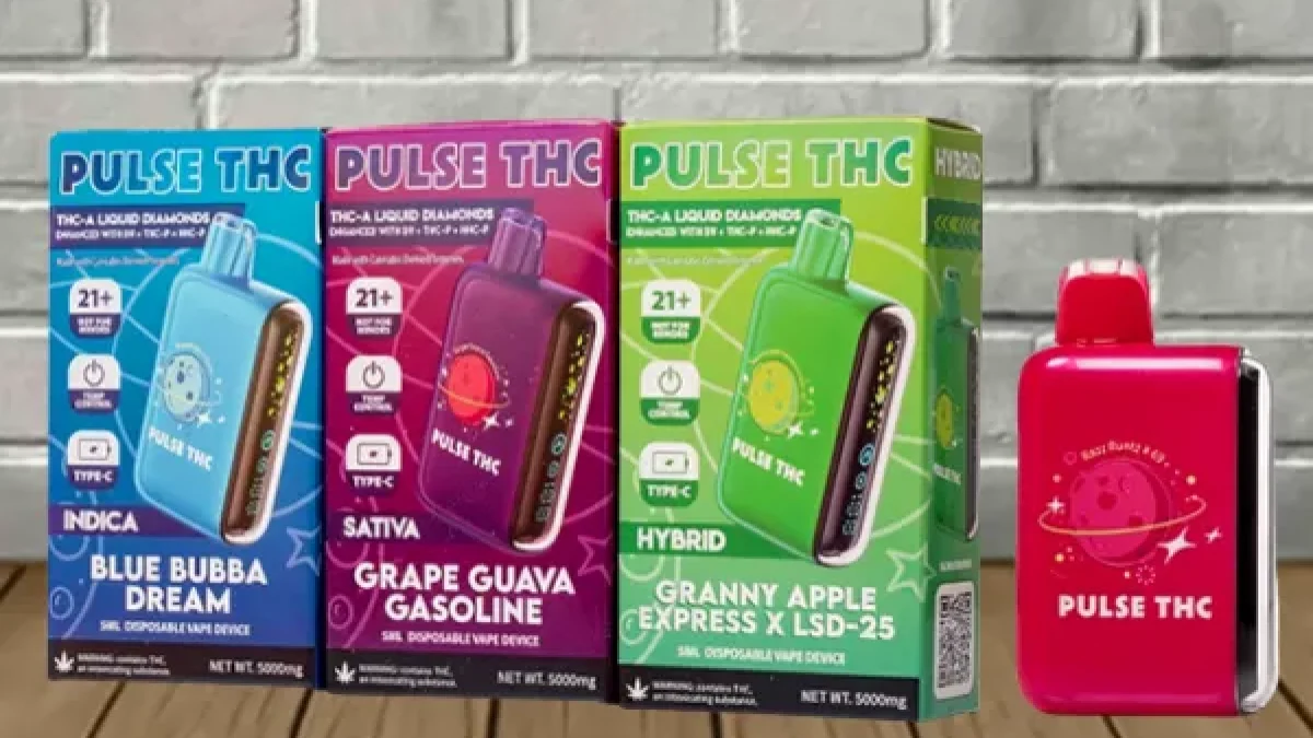 Pulse THC THCa Liquid Diamond Blend Disposable Vape 5g - Great CBD Shop