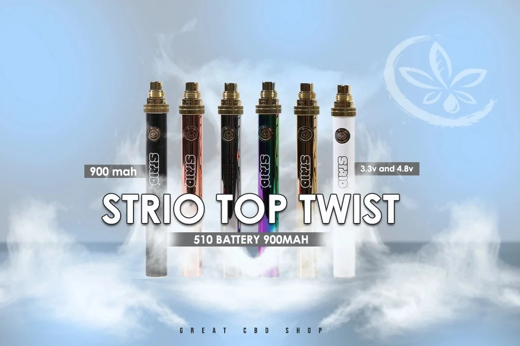 Strio Top Twist 510 Battery 900mAh