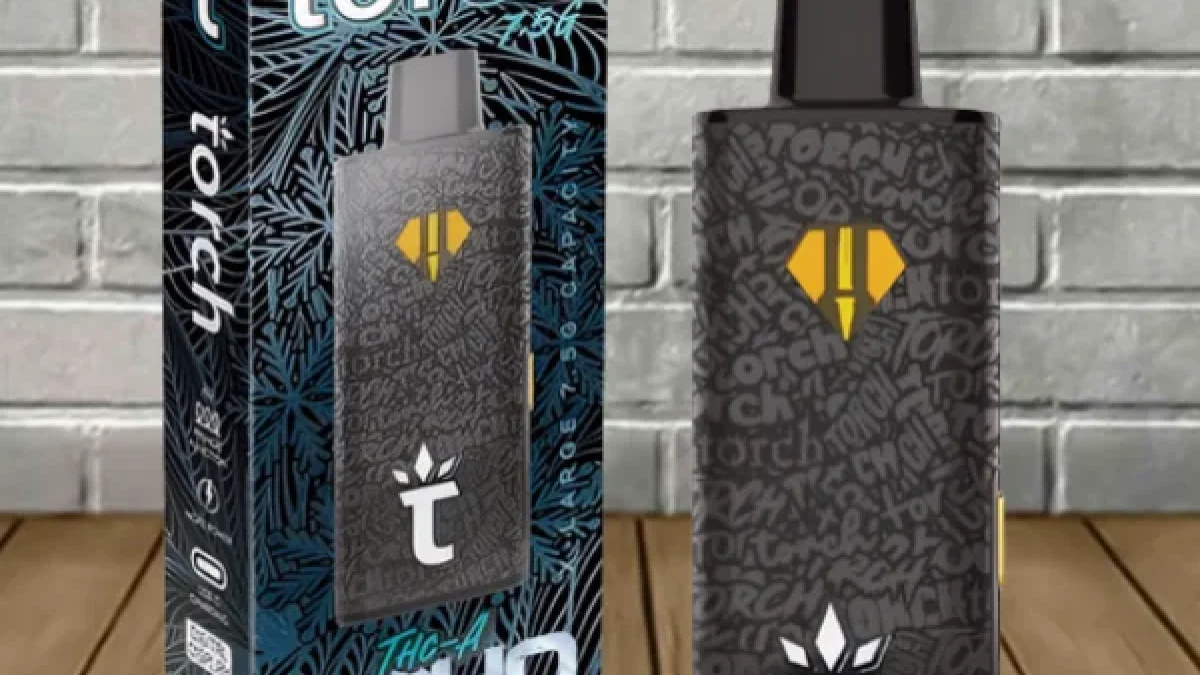 Torch Cryo Cured Live Resin THCa Disposable 7.5g - Great CBD Shop