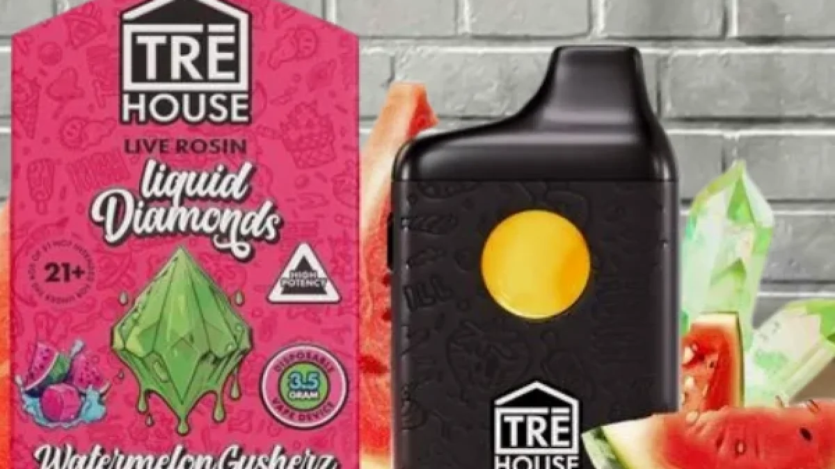 Tre House Live Rosin Liquid Diamonds Disposable Vape 3.5g - Great CBD Shop Tre House Live Rosin Liquid Diamonds Disposable Vape 3.5g - Great CBD Shop