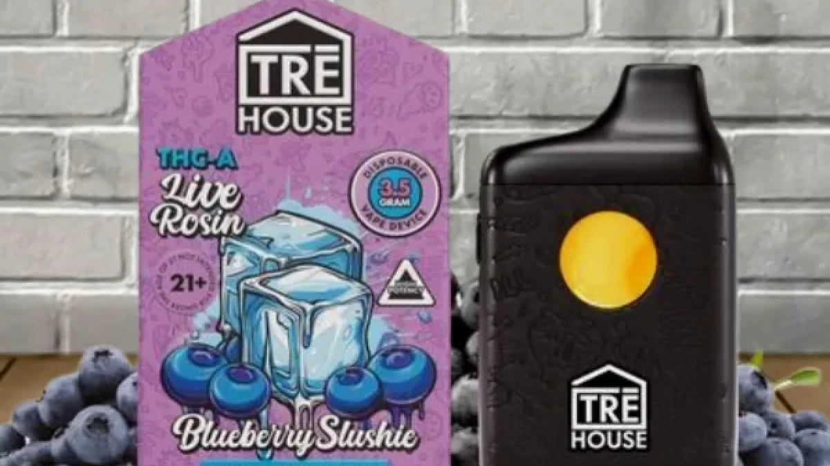Tre House Live Rosin THCa Disposable Vape 3.5g