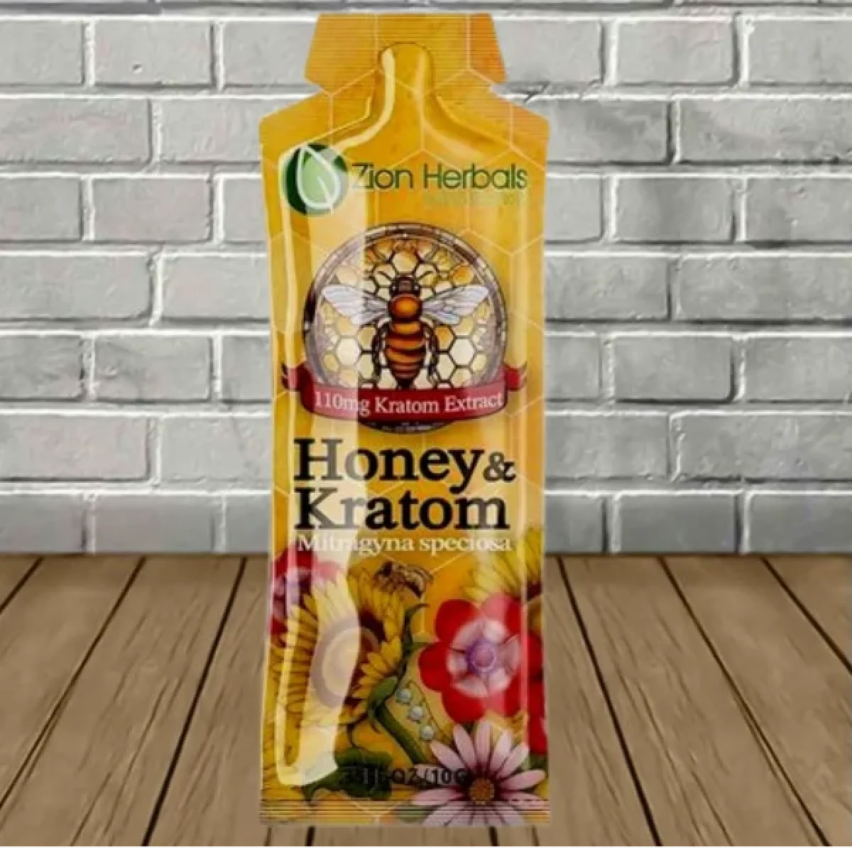 Zion Herbals Kratom Extract Honey 110mg - Great CBD Shop