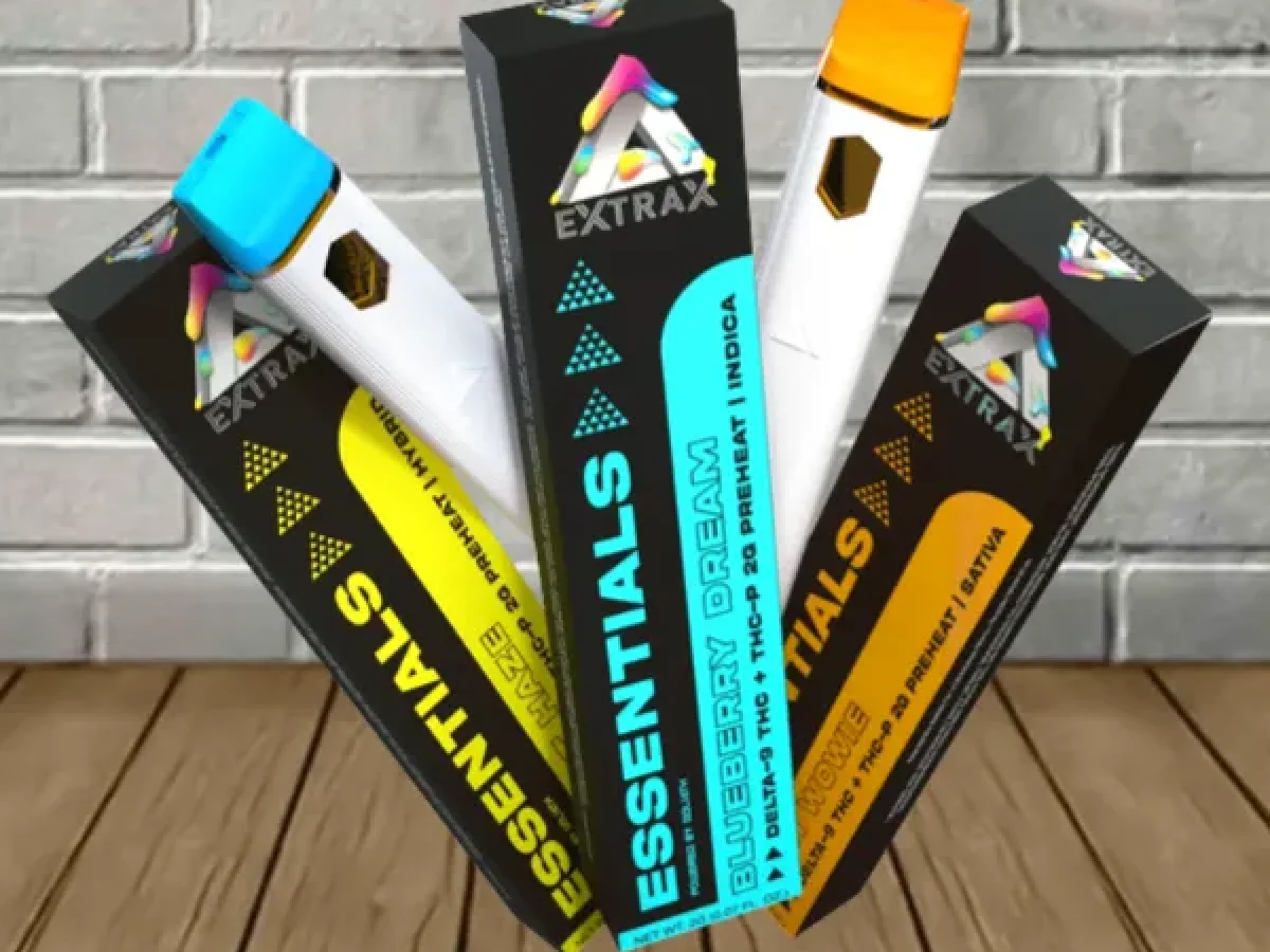 Delta Extrax Essentials By Goliath D9 + THCP Preheat Device + 2g Pod -  DISCONTINUED - Great CBD Shop