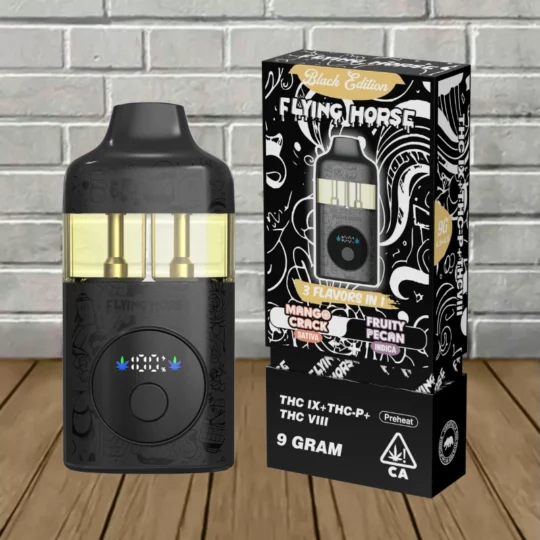 flying horse vape flavors Stoner Blend Black Edition Disposable 9g Coral Orange Flavour:Watermelon Bubble Gang disposable vape 1000 puffs