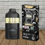 Flying Horse Stoner Blend Black Edition Disposable 9g-Pink Sauce -- Sativa + White Sauce -- Indica -- DISPOSABLE