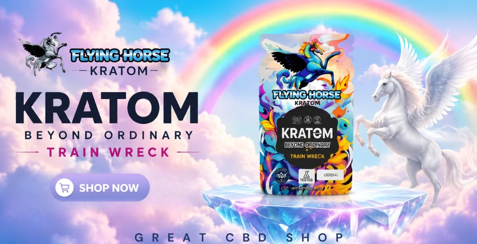 Flying Horse Extract Enhanced Kratom Capsules 132ct