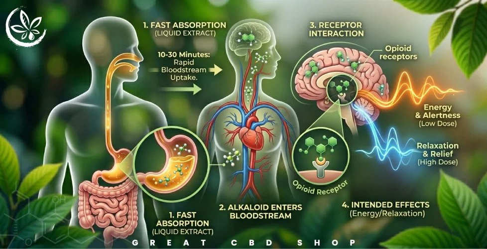 How Kratom Shots Work in the Body