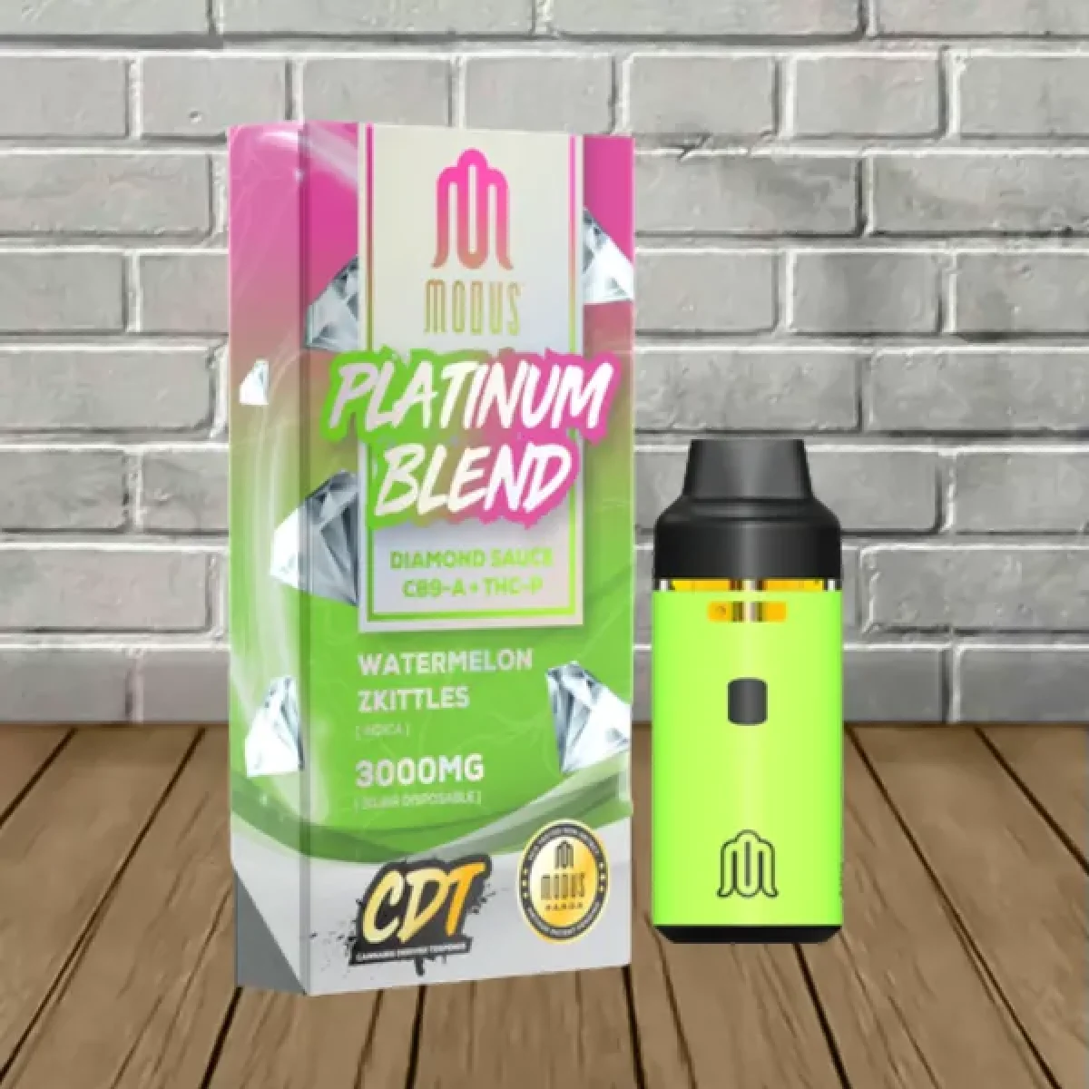Modus Platinum Blend Diamond Sauce Disposable 3g - Great CBD Shop