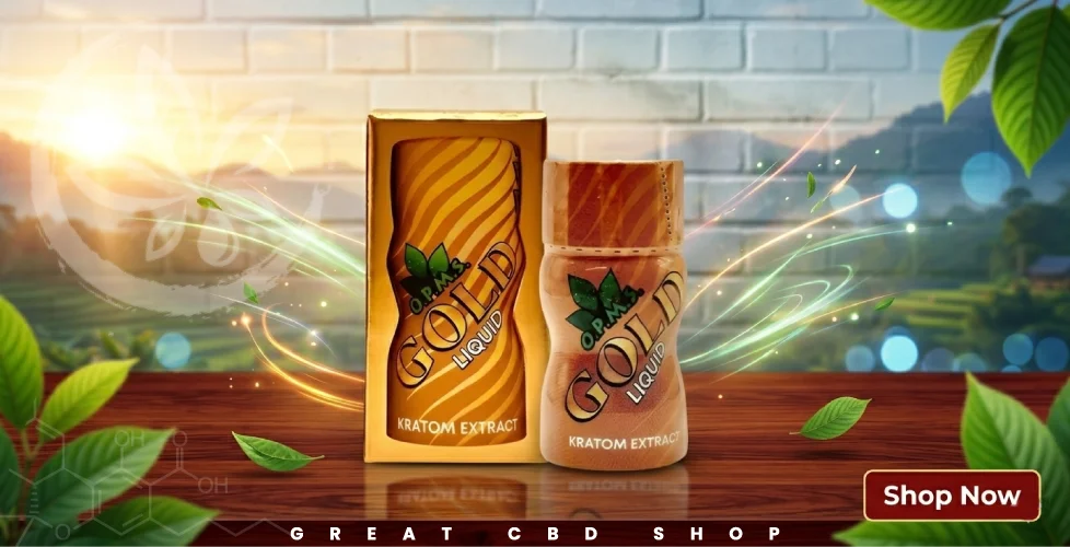 OPMS Gold Liquid Kratom Extract Shot