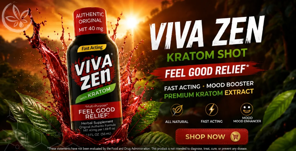 Vivazen Kratom Shot 2oz