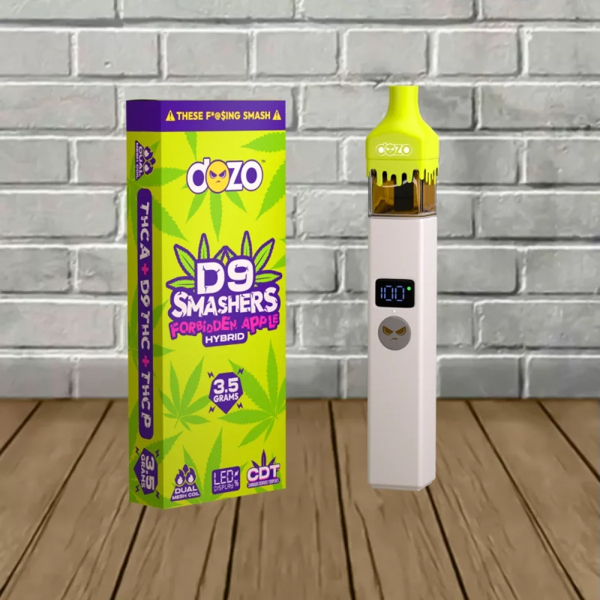 smash hhc disposable vape review Dozo D9 Smashers THCa Blend Disposable Vape 3.5g