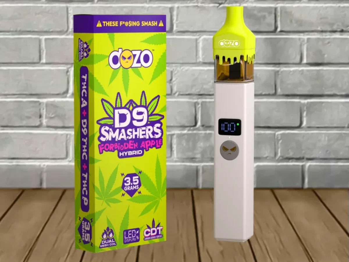 Dozo D9 Smashers THCa Blend Disposable Vape 3.5g