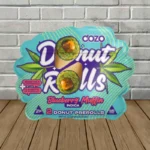 Dozo Donut Rolls THCa Prerolls 2pk-Blueberry Muffin -- Indica