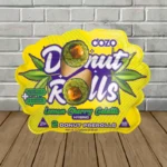 Dozo Donut Rolls THCa Prerolls 2pk-Lemon Cherry Gelato -- Hybrid