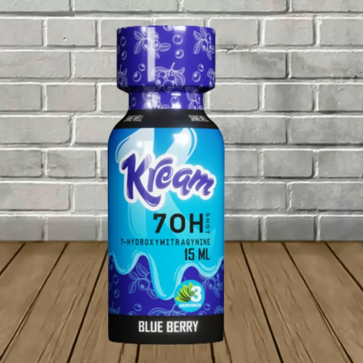 Kream 7OH + MIT Liquid Extract Shot 15ml - DISCONTINUED - Great