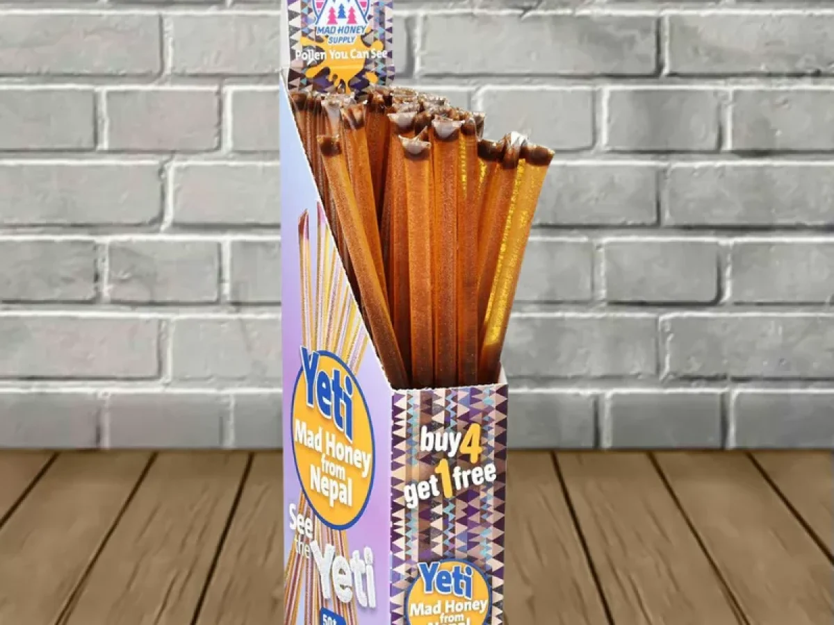 Yeti Nepalese Mad Honey 50ct Box 275mg - Great CBD Shop